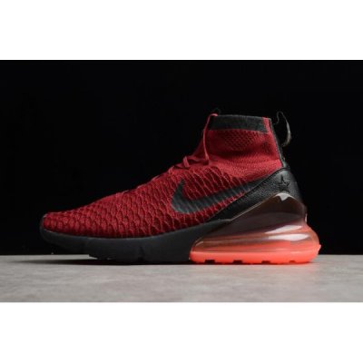 Nike Air Footsacpe Magsta Flyknit 270 Team Kırmızı Basketbol Ayakkabısı Türkiye - MXZAH3SR